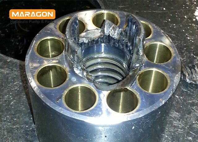 sauerdanfoss 90r75 barrel cylinderblock busted cracked chinasupply proc